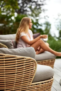 Cane-line Udendørs Loungemøbler<Basket 2 pers. Sofa fra