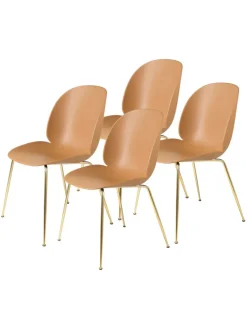 GUBI Spisebordsstole<Beetle Chair, conic base 4 stk. fra