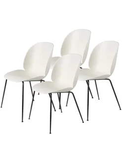 GUBI Spisebordsstole<Beetle Chair, conic base 4 stk. fra