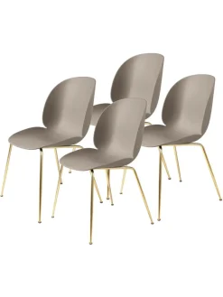 GUBI Spisebordsstole<Beetle Chair, conic base 4 stk. fra
