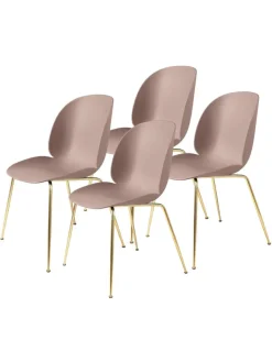 GUBI Spisebordsstole<Beetle Chair, conic base 4 stk. fra