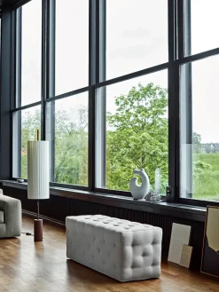 Eilersen Bænke<Bench m. Knapper Cross 27, 160 x 40 cm fra