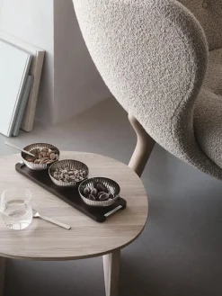 Georg Jensen Juleborddækning|Bakker<Bernadotte Bakke m. skåle fra