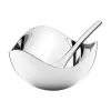 Georg Jensen Service<Bloom saltkar med ske fra