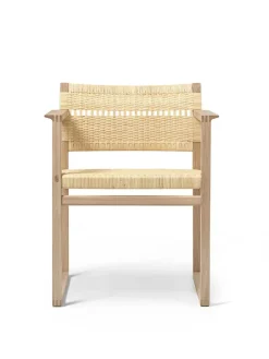 Fredericia Furniture Spisebordsstole<BM62 Armstol, sjeneflet af Børge Mogensen