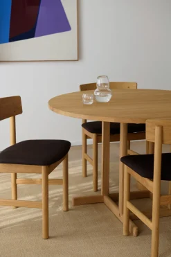 Fredericia Furniture Spiseborde<BM80 Shaker spisebord, rundt af Børge Mogensen