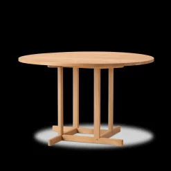 Fredericia Furniture Spiseborde<BM80 Shaker spisebord, rundt af Børge Mogensen