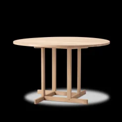 Fredericia Furniture Spiseborde<BM80 Shaker spisebord, rundt af Børge Mogensen