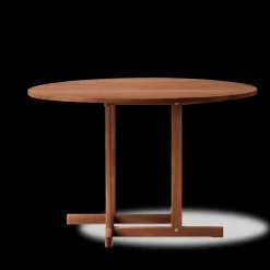 Fredericia Furniture Spiseborde<BM80 Shaker spisebord, rundt af Børge Mogensen