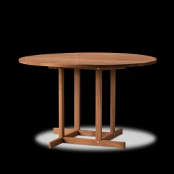 Fredericia Furniture Spiseborde<BM80 Shaker spisebord, rundt af Børge Mogensen