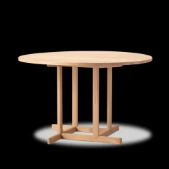 Fredericia Furniture Spiseborde<BM80 Shaker spisebord, rundt af Børge Mogensen