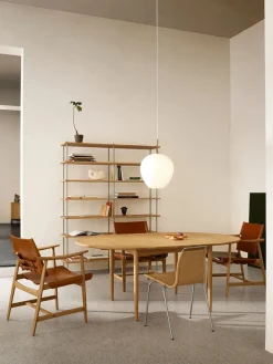 Carl Hansen & Søn Spiseborde<BM0121 Spisebord, sæbebehandlet eg af Børge Mogensen