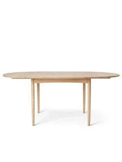 Carl Hansen & Søn Spiseborde<BM0121 Spisebord, sæbebehandlet eg af Børge Mogensen
