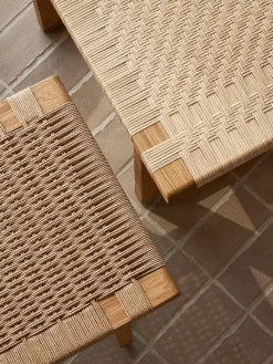 Carl Hansen & Søn Bænke<BM0489S Table Bench, papirflet af Børge Mogensen