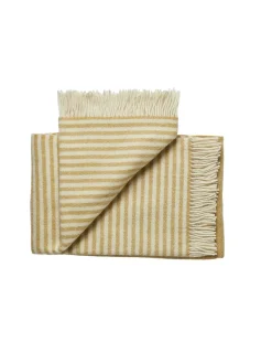 Silkeborg Uldspinderi Puder Og Plaider<Bogø Plaid, sunflower yellow fra