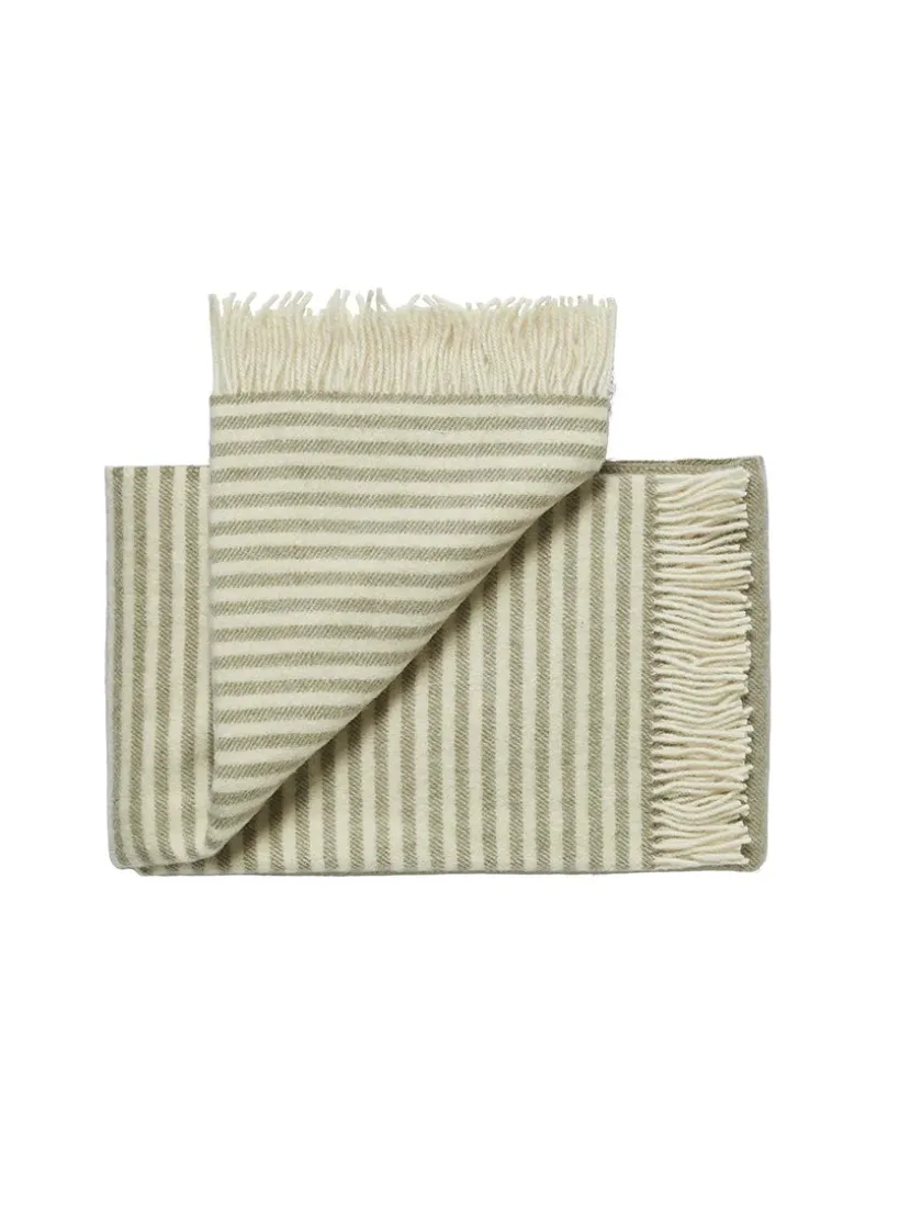 Silkeborg Uldspinderi Puder Og Plaider<Bogø Plaid, sunflower yellow fra