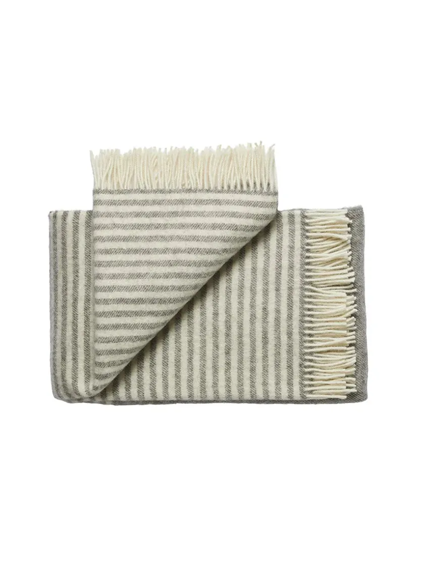 Silkeborg Uldspinderi Puder Og Plaider<Bogø Plaid, sunflower yellow fra