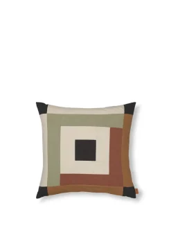Ferm Living Puder Og Plaider|Puder<Border Patchwork Cushion fra