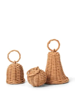 Børn Ferm Living Opbevaring På Børneværelset<Braided Bell Baubles, sæt á 3 stk. fra
