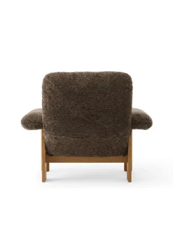 Audo Copenhagen Lænestole<Brasilia Lounge Chair, Natural Oak Sheepskin Root fra