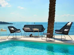 Cane-line Udendørs Loungemøbler|Havestole<Breeze Fodskammel fra