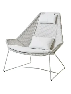 Cane-line Udendørs Loungemøbler|Havestole<Breeze Highback Stol fra