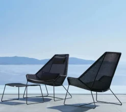 Cane-line Udendørs Loungemøbler|Havestole<Breeze Highback Stol fra