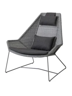 Cane-line Udendørs Loungemøbler|Havestole<Breeze Highback Stol fra