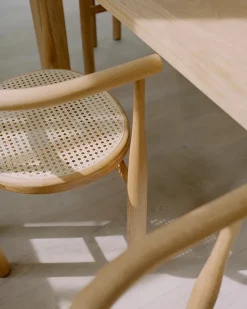 New Works Spisebordsstole<Bukowski Chair m. Fransk Flet, eg fra