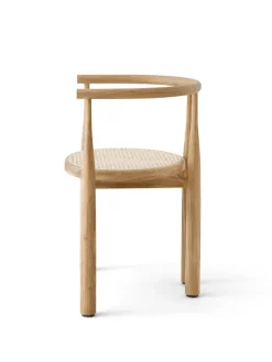 New Works Spisebordsstole<Bukowski Chair m. Fransk Flet, eg fra