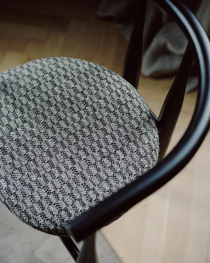 New Works Spisebordsstole<Bukowski Chair, sort fra