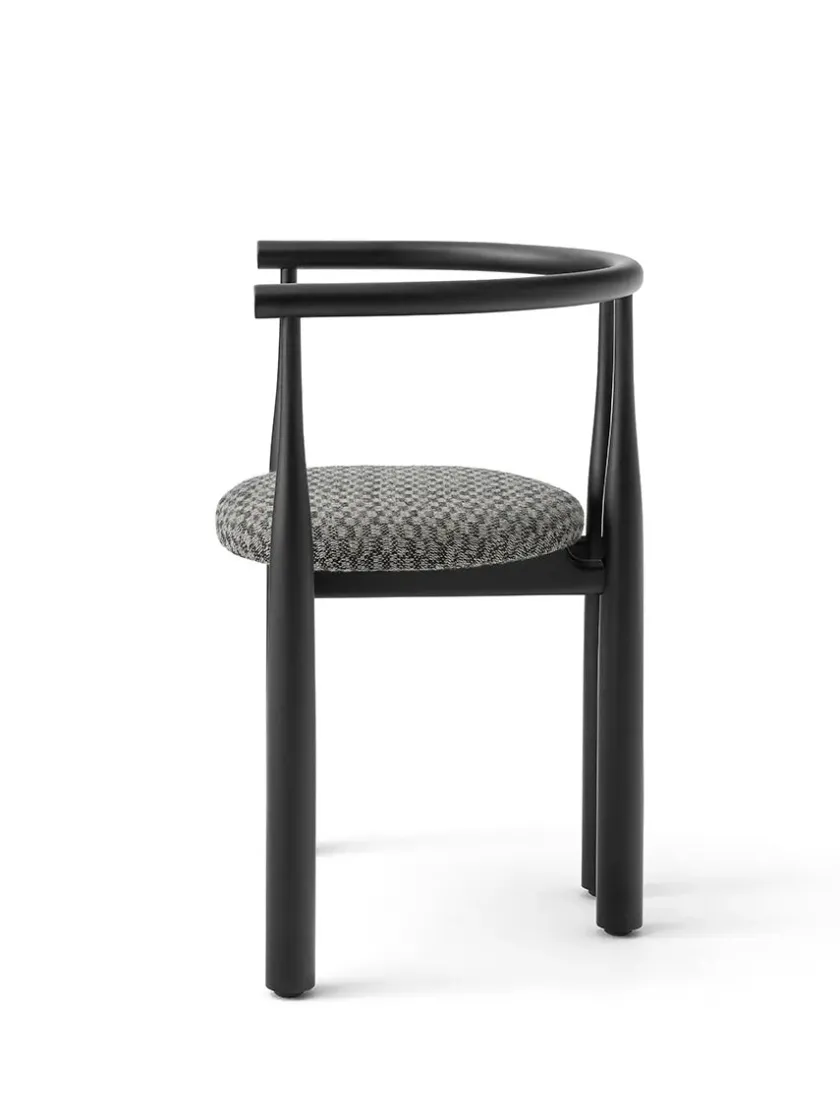 New Works Spisebordsstole<Bukowski Chair, sort fra