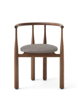 New Works Spisebordsstole<Bukowski Chair, valnød fra