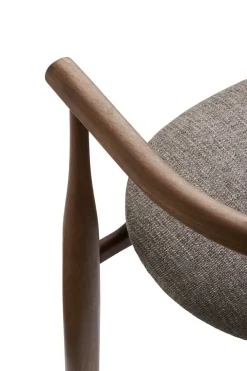 New Works Spisebordsstole<Bukowski Chair, valnød fra