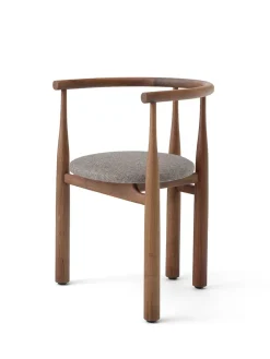 New Works Spisebordsstole<Bukowski Chair, valnød fra