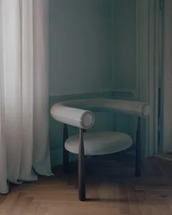 New Works Loungestole|Lænestole<Bukowski Loungestol, valnød fra