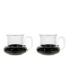 Tom Dixon Service<Bump Tea Cups Black fra