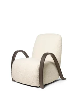 Ferm Living Lænestole<Buur Lounge Chair, nordic bouclé fra