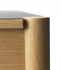 FDB Møbler Spiseborde<C44 Spisebord 80 x 120 cm, nero fra