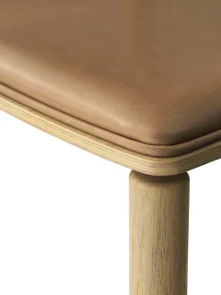 Vipp Spisebordsstole<Cabin Stol med lædersæde fra