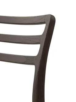 Vipp Spisebordsstole<Cabin Stol med lædersæde fra