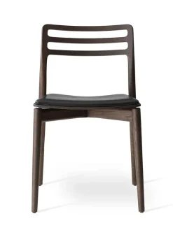 Vipp Spisebordsstole<Cabin Stol med lædersæde fra