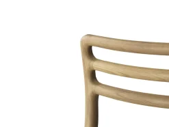 Vipp Spisebordsstole<Cabin Stol med lædersæde fra