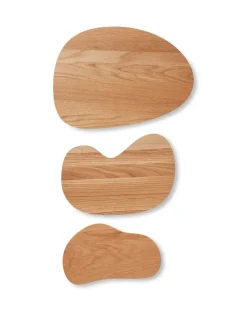 Ferm Living Skærebrætter<Cairn Cutting Boards, set of 3 fra