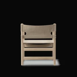 Fredericia Furniture Loungestole|Lænestole<Canvas 21 stol, sæbebehandlet af Børge Mogensen