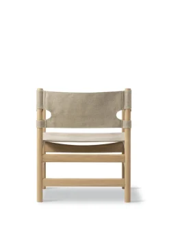 Fredericia Furniture Loungestole|Lænestole<Canvas 21 stol, sortlakeret eg af Børge Mogensen