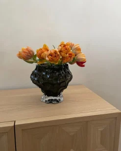 Hein Studio Vaser<Canyon Vase Medium, new smoke fra