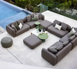 Cane-line Udendørs Loungemøbler<Capture 2-pers. Modulsofa, højre inkl. Hyndesæt fra