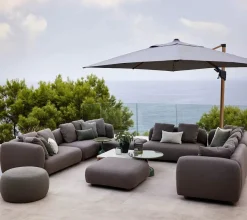 Cane-line Udendørs Loungemøbler<Capture 2-pers. Modulsofa, højre inkl. Hyndesæt fra