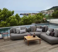 Cane-line Udendørs Loungemøbler<Capture 2-pers. Modulsofa, venstre inkl. Hyndesæt fra